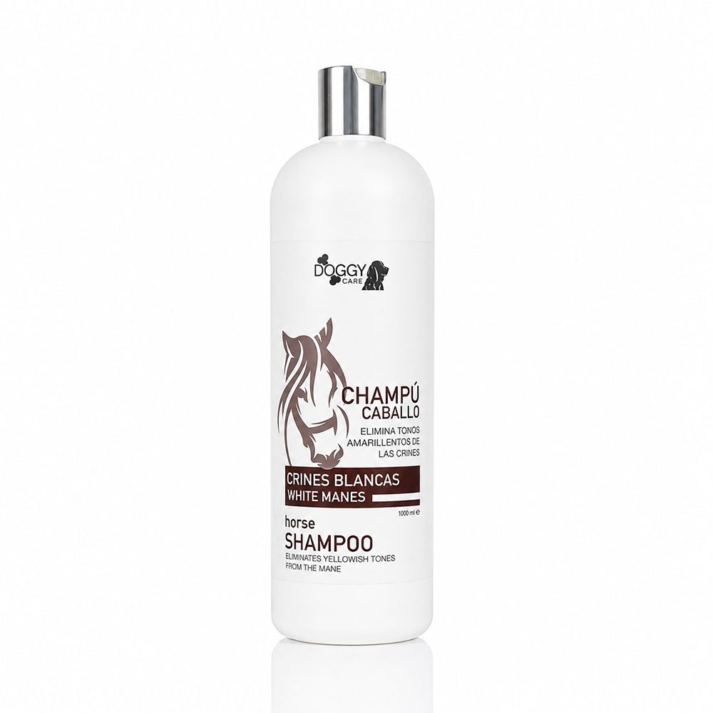CHAMPÚ PARA CABALLOS CON CRINES BLANCAS 1.000ml