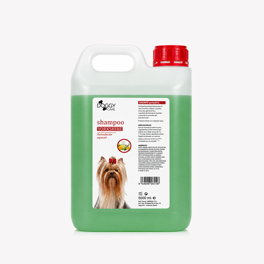Champú para perros Yorkshire Doggycare 5000 ml