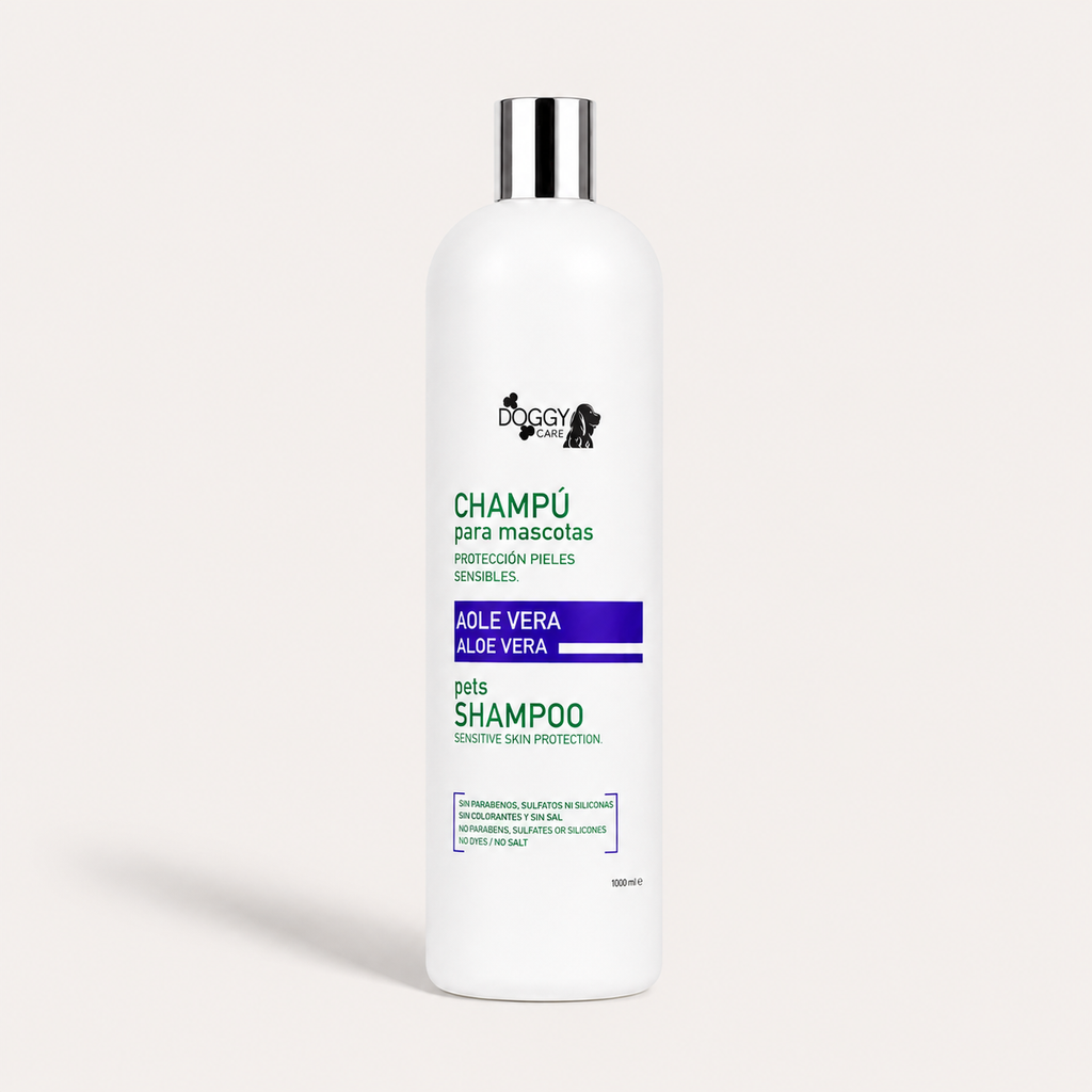 Champú para perros y gatos Aloe Vera DoggyCare 1.000ml
