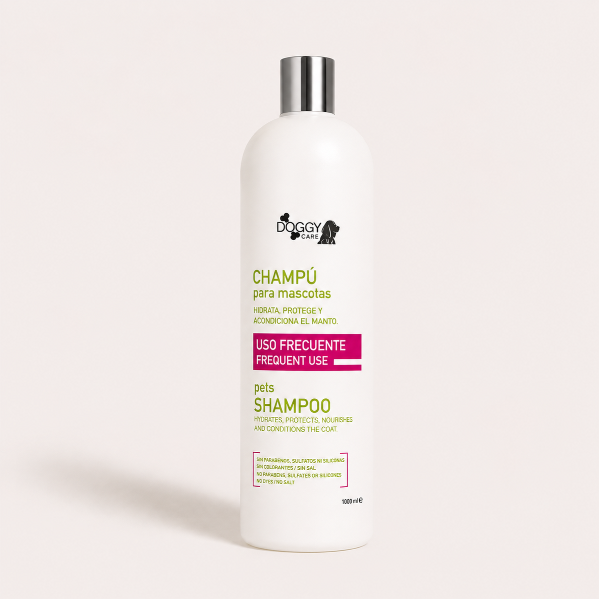 Champú para perros y gatos Uso Frecuente DoggyCare 1.000ml