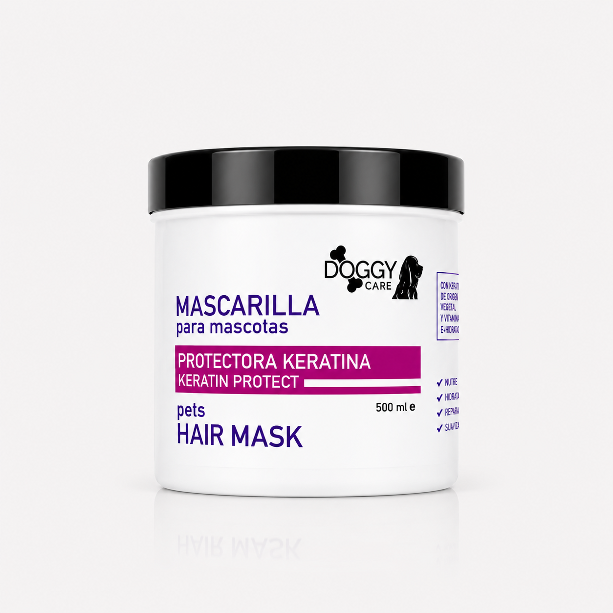 MASCARILLA PROTECTORA KERATINA PARA MASCOTAS 500ml