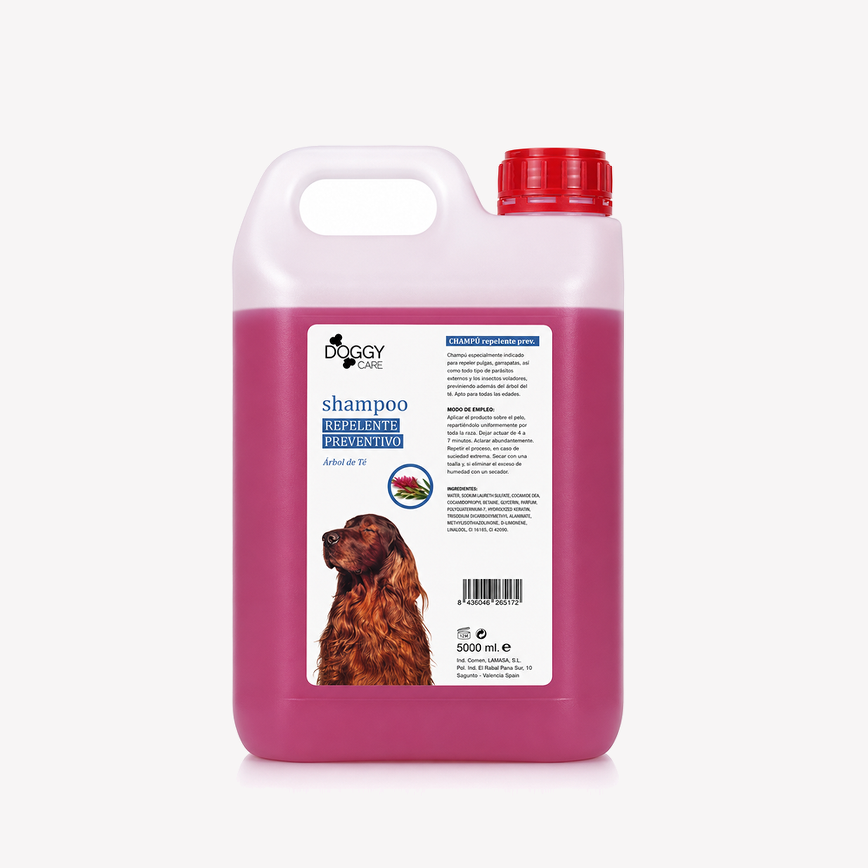Champú para perros y gatos Repelente Preventivo DoggyCare 5.000ml
