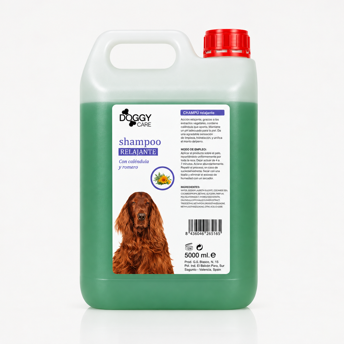 Champú para perros y gatos Relajante DoggyCare 5.000ml
